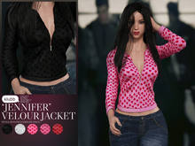 Klubb - "Jennifer" Velour Jacket FP