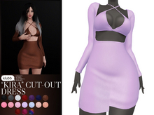 Klubb - "Kira" Cut-Out Dress Lavender