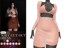 Klubb - "Kira" Cut-Out Dress Silicone