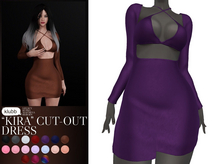 Klubb - "Kira" Cut-Out Dress Tipsy