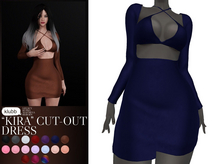 Klubb - "Kira" Cut-Out Dress Witchcraft