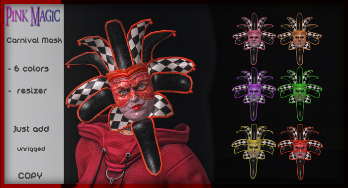 Pink Magic : Carnival Mask