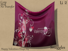 Happy Valentines Drape #4 By Snuggles