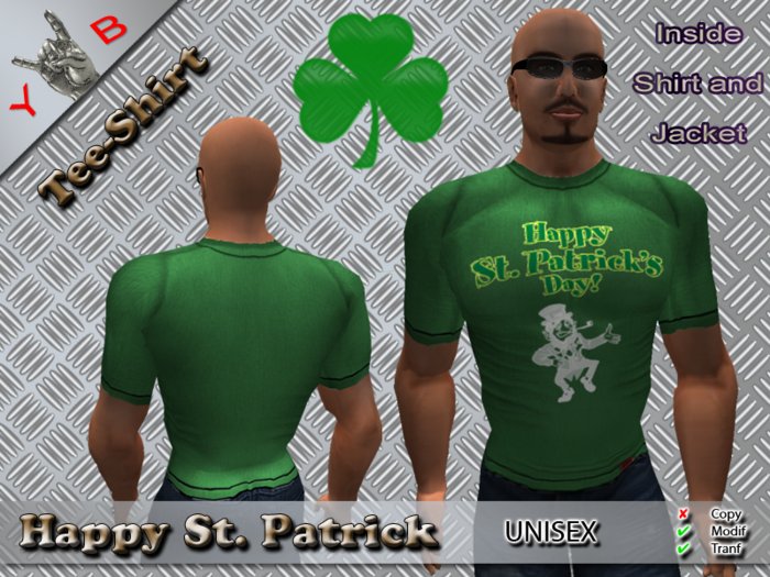 YB TeeShirt Happy St.Patrick BOX