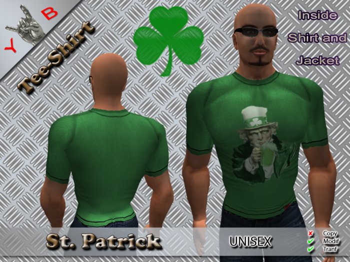 YB TeeShirt St.Patrick BOX