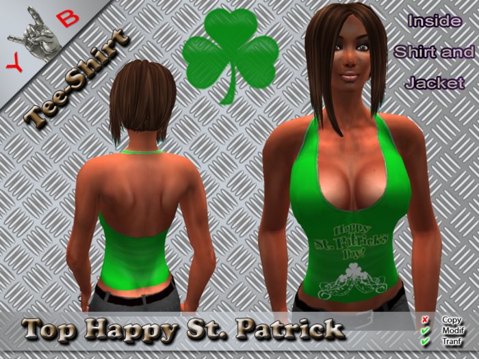 YB Top Happy St.Patrick BOX