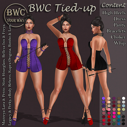 BWC Tied-Up Full set - 50% Off! Black Friday Starts