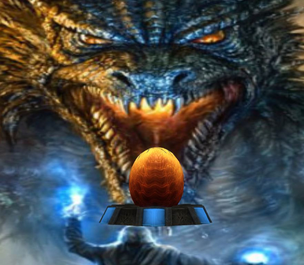Mystical Dragon Egg Fire Zuldrud 11