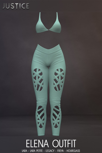[JUSTICE] ELENA OUTFIT - MINT