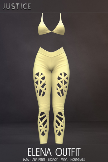 [JUSTICE] ELENA OUTFIT - LEMON
