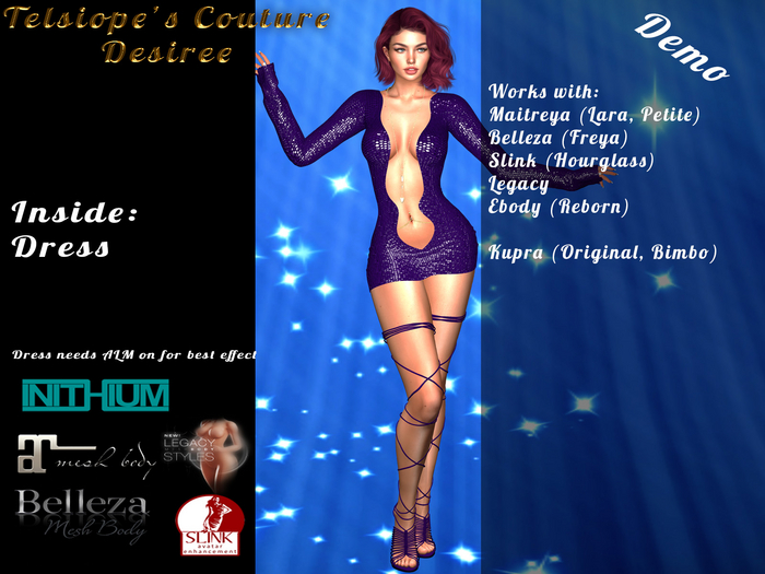 Telsiope's Couture Desiree demo