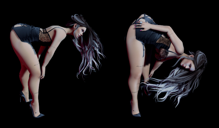 BB Seductive Poses 1 & 2 - F