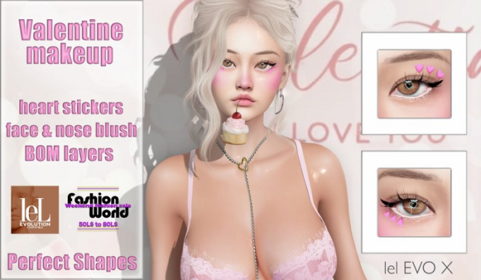 *PS* - Valentine Makeup - Pack 2 for EVOX heads