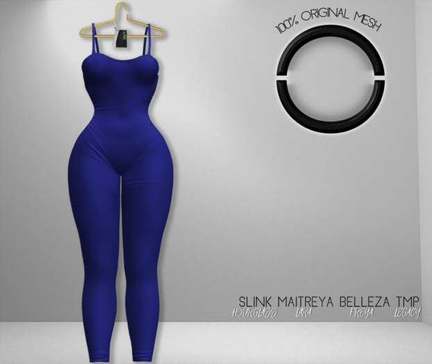 O U T R É  //  Latto Bodysuit : Blue