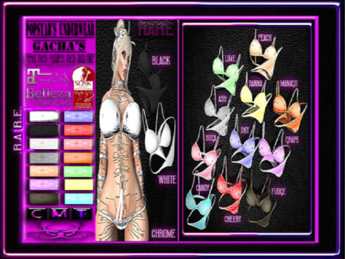 [TD] Popstars UNDERWEAR *RARE* [SHADOW]