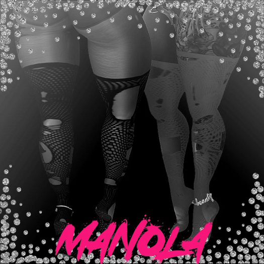 :.M.:Fishnet Tights BOM Demo
