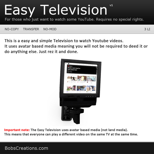 Easy Television (Old Wall) 