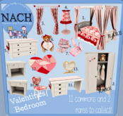 6. NACH Valentines Bear Frame   NACH Valentines Bear Frame  NACH Valentines Bedroom Set Item Valentines Bear Frame