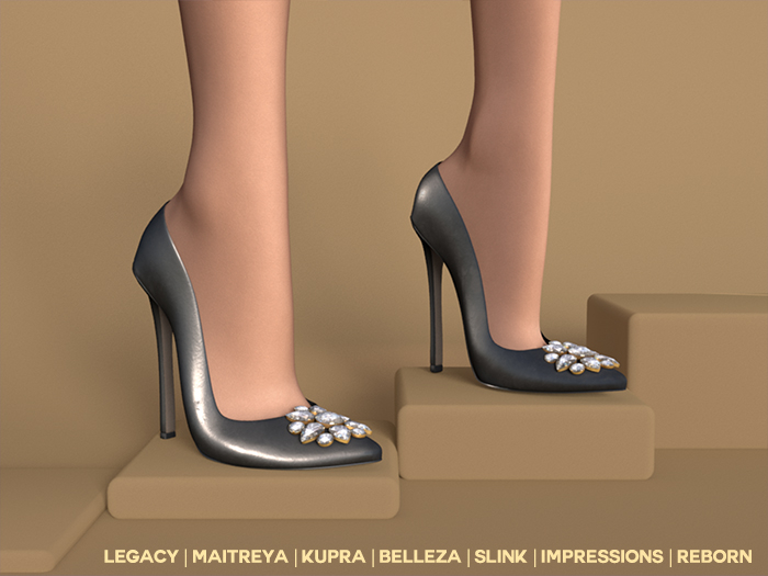 $NT Soulmate Heels BLACK