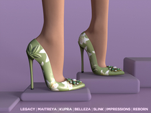 $NT Soulmate Heels WHITE LILY