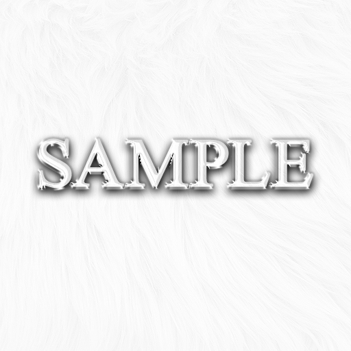 Zoy Texture [ Fur Shag Clear White 5 ]