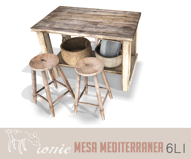 ionic : Mesa Mediterranea