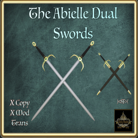 Second Life Marketplace - The Abielle Dual Swords