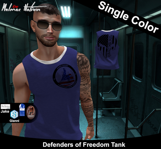 [ALF] Mens Training Tank [Damn Right B]