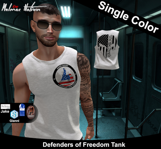 [ALF] Mens Training Tank [Damn Right G]