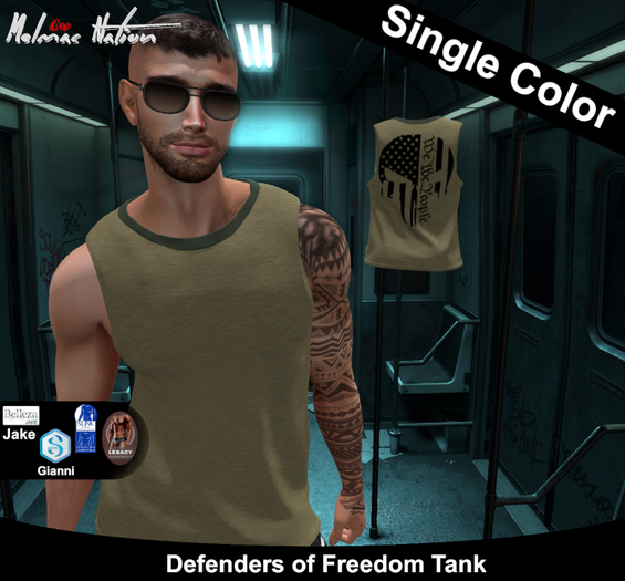 [ALF] Mens Training Tank [Sand] (Boxed)