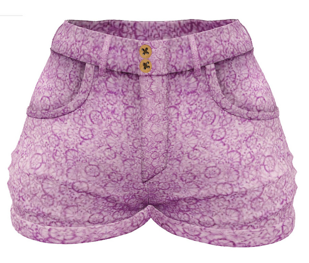The Annex - April Shorts - Purple