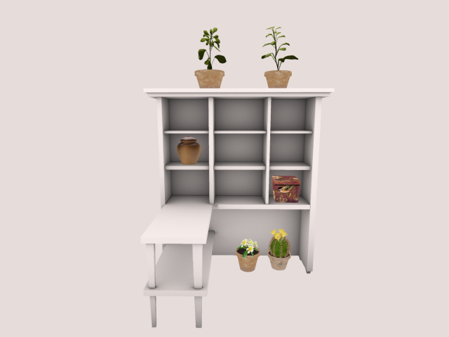 Dresser -  With Plants