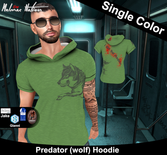 [ALF] Predator GREEN Hoodie