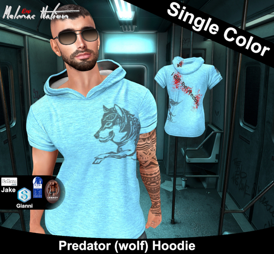 [ALF] Predator LTE BLUE Hoodie