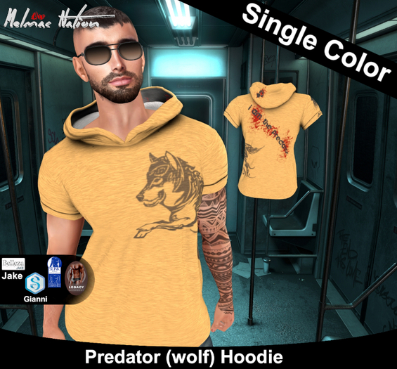 [ALF] Predator LTE ORANGE Hoodie