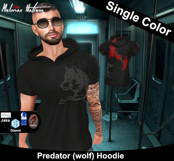 [ALF] Predator MIDNIGHT Hoodie