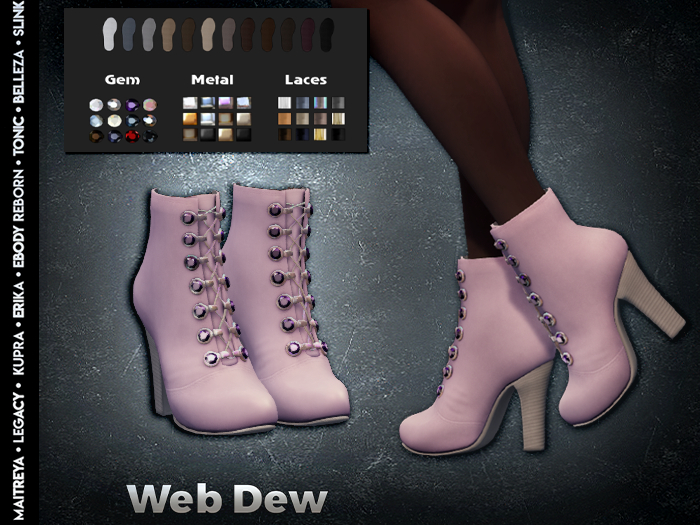 ::WD:: Amelia Boots Lavender