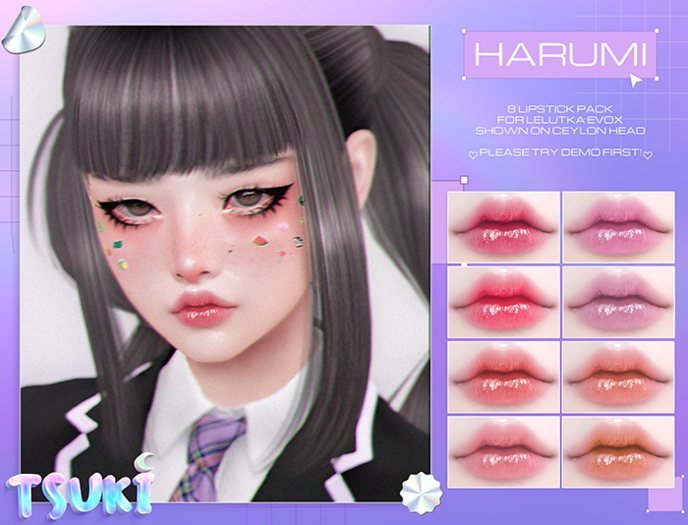 Tsuki / Harumi Lipstick / Lelutka EvoX
