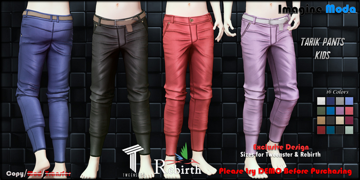 -Imagine- Tarik Pants Kids