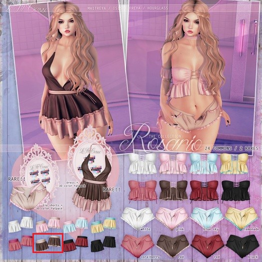 {le fil casse} Rosario Maitreya Black 3 PC SET