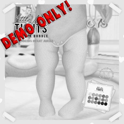 {m} Little Mia Tights: DEMO (Lullabeebs)