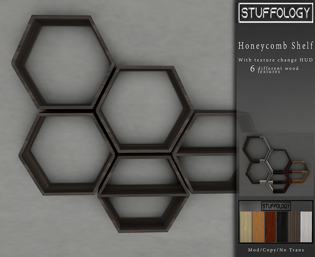 Stuffology - Honeycomb Shelf 