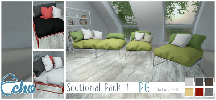 Echo - Aaron - Sectional Part 1 - PG - Fatpack