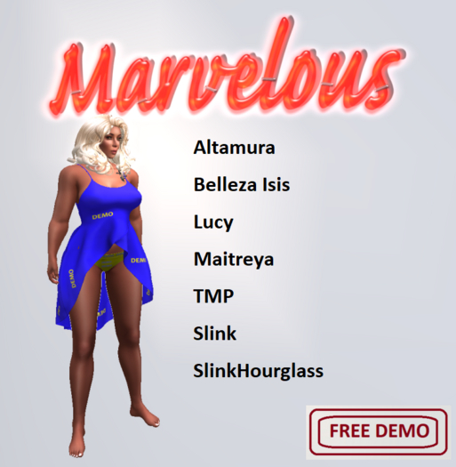 Marvelous Tease Me Dress and Panty - FREE DEMO