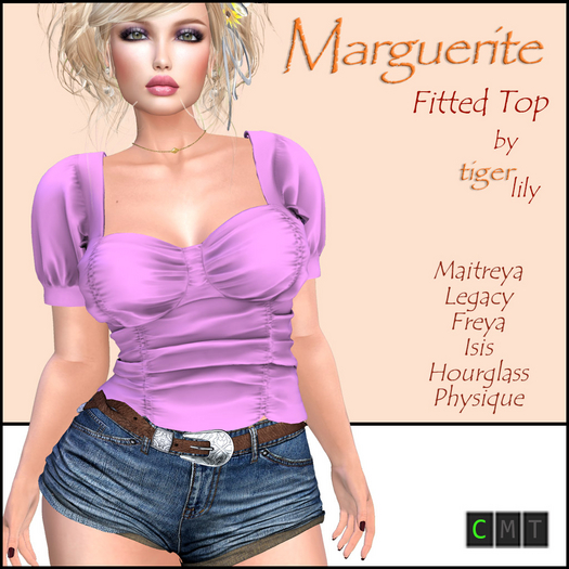 Tigerlily Designs Marguerite Top Charm