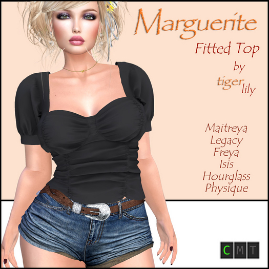 Tigerlily Designs Marguerite Top Charcoal