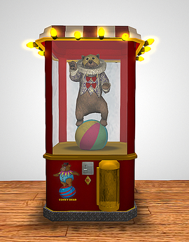 Second Life Marketplace - Fun Arcade Dancing Bear Vending Prize Machine
