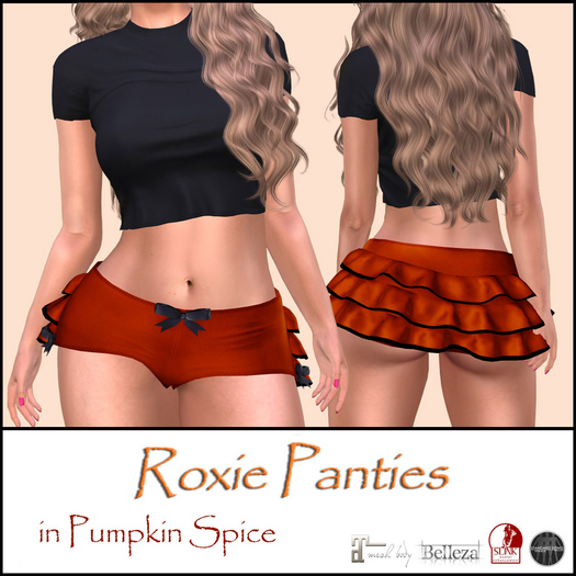 Tigerlily Designs Roxie Panties in Pumpkin Spice