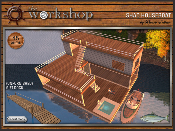 SHAD HOUSEBOAT