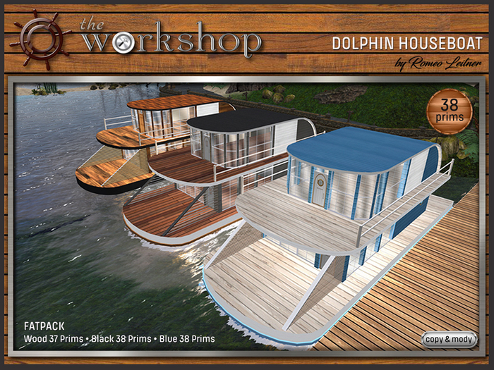 FATPACK DOLPHIN HOUSEBOATS